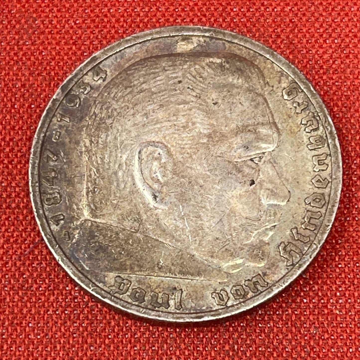 Germany-Deutsches Reich 5 Reichsmark 1935