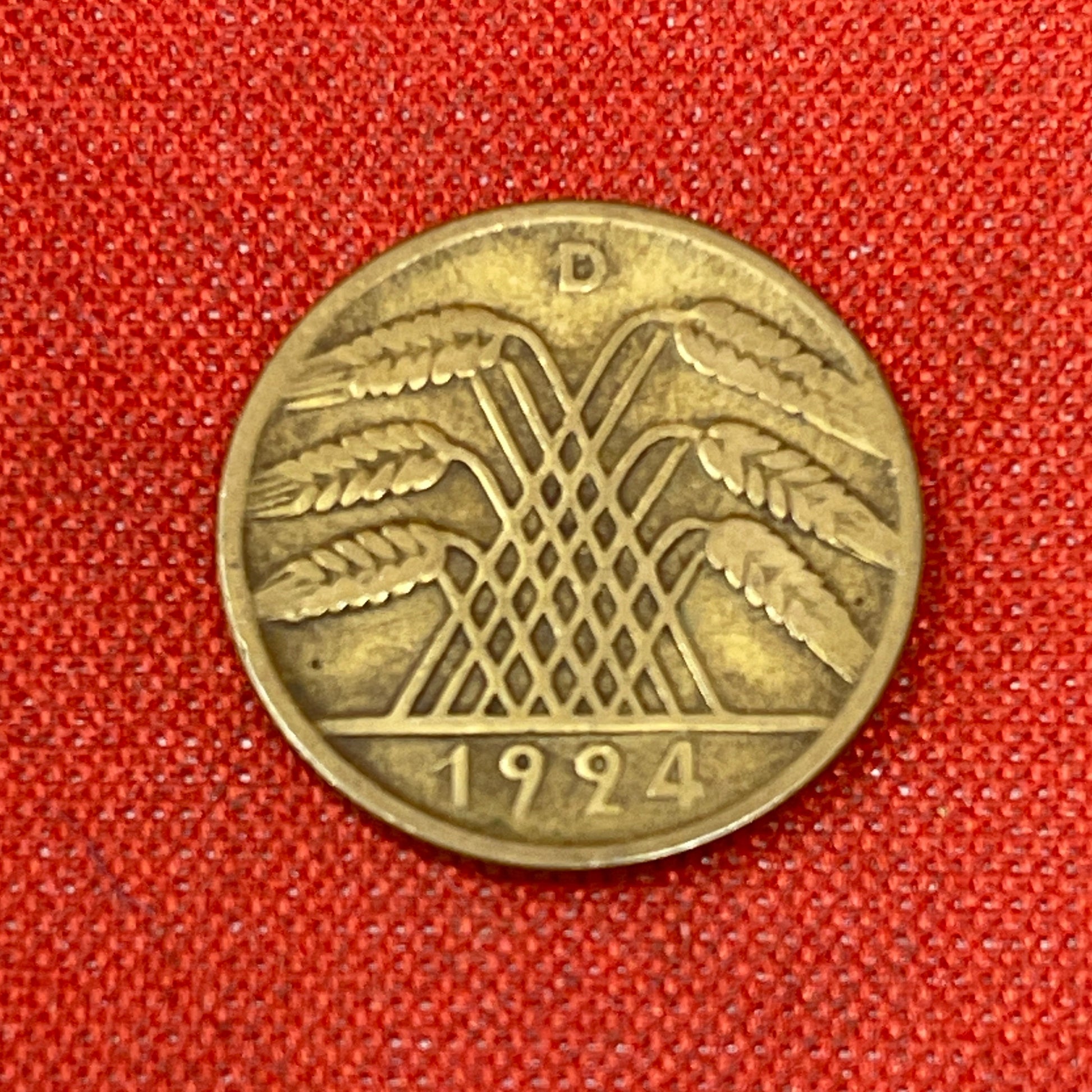 Germany - Deutsches Reich 10 Reichspfennig 1924