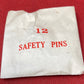 Vintage Unopened Packet of  WW2 Safety Pins  