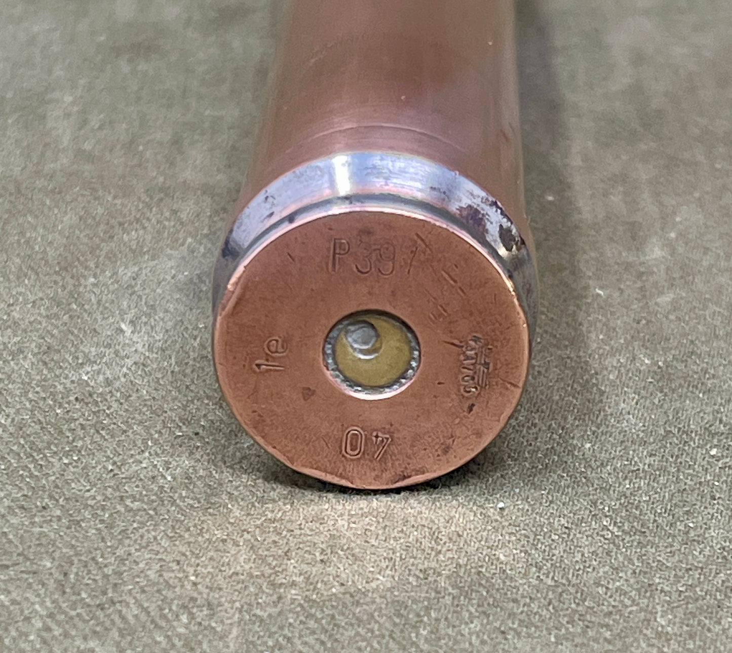 WW2, German, 3.7cm Shell and Flak 18 Shell Casing. Various Dates