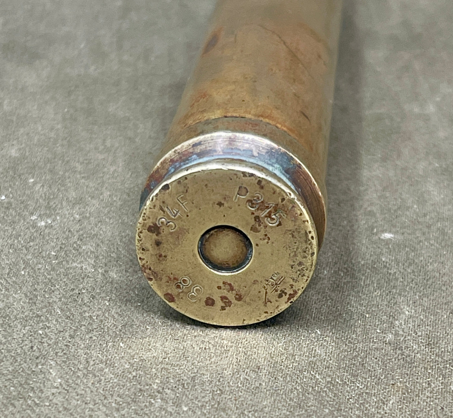 WW2, German, 3.7cm Shell and Flak 18 Shell Casing. Various Dates