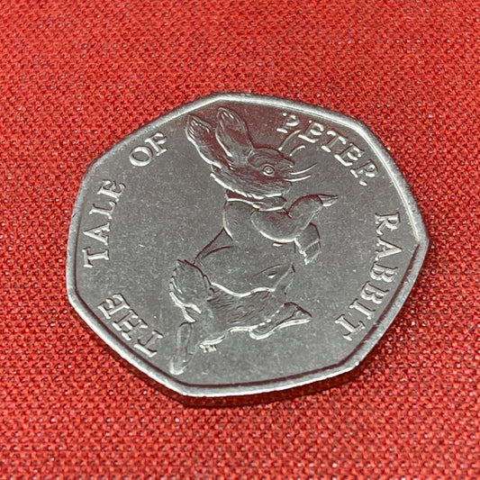 The Tale of Peter Rabbit 50p Commemorative Coin 2017- Circulated