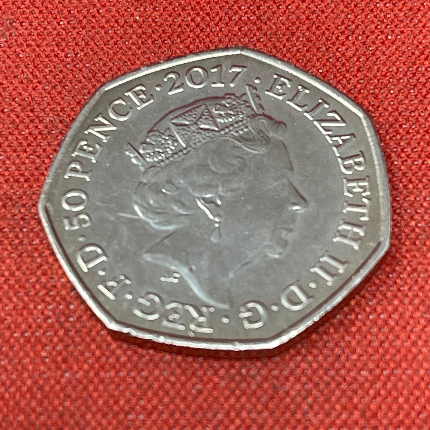 The Tale of Peter Rabbit 50p Commemorative Coin 2017- Circulated