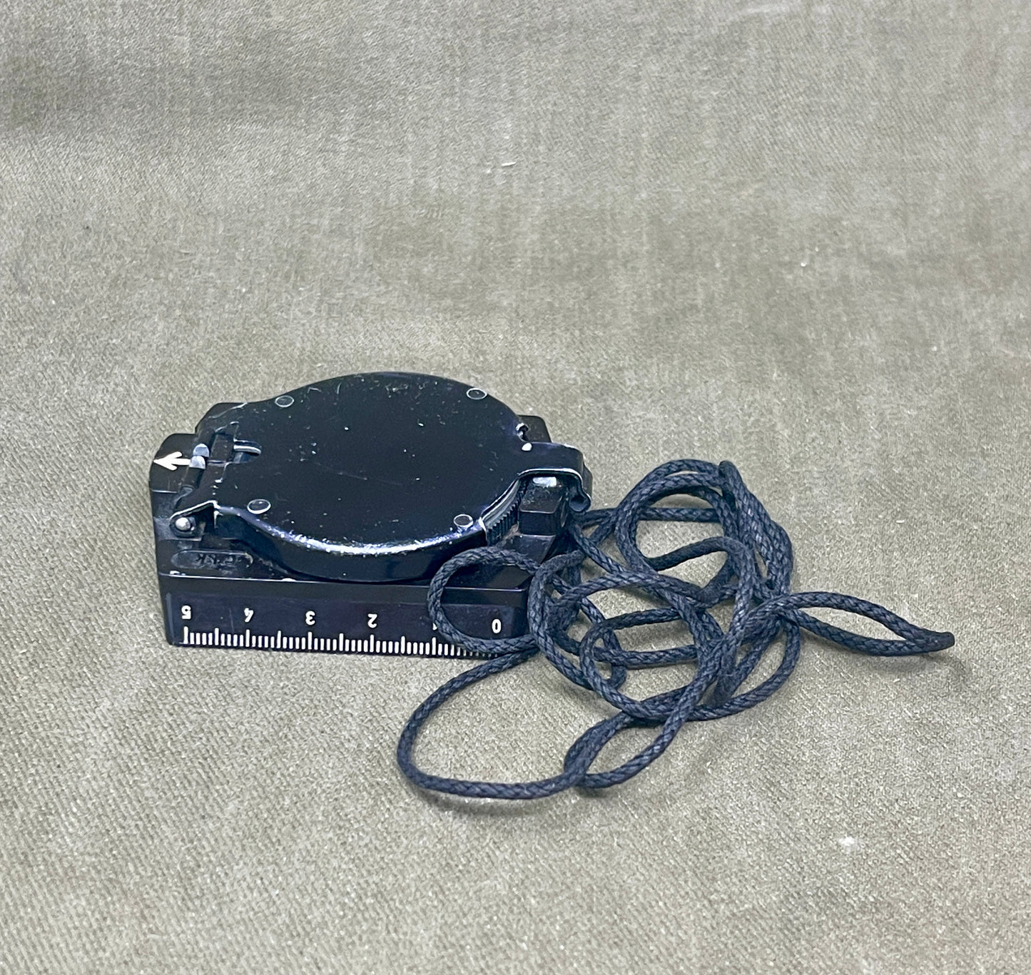 WW2 German Wehrmacht Bakelite Marching Compass – Marked CLK