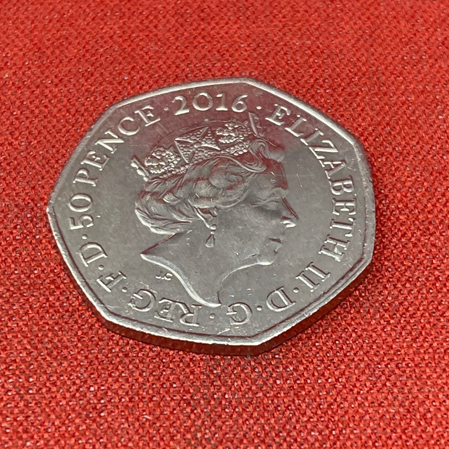 Peter Rabbit 50p Fifty pence Coin Circulated