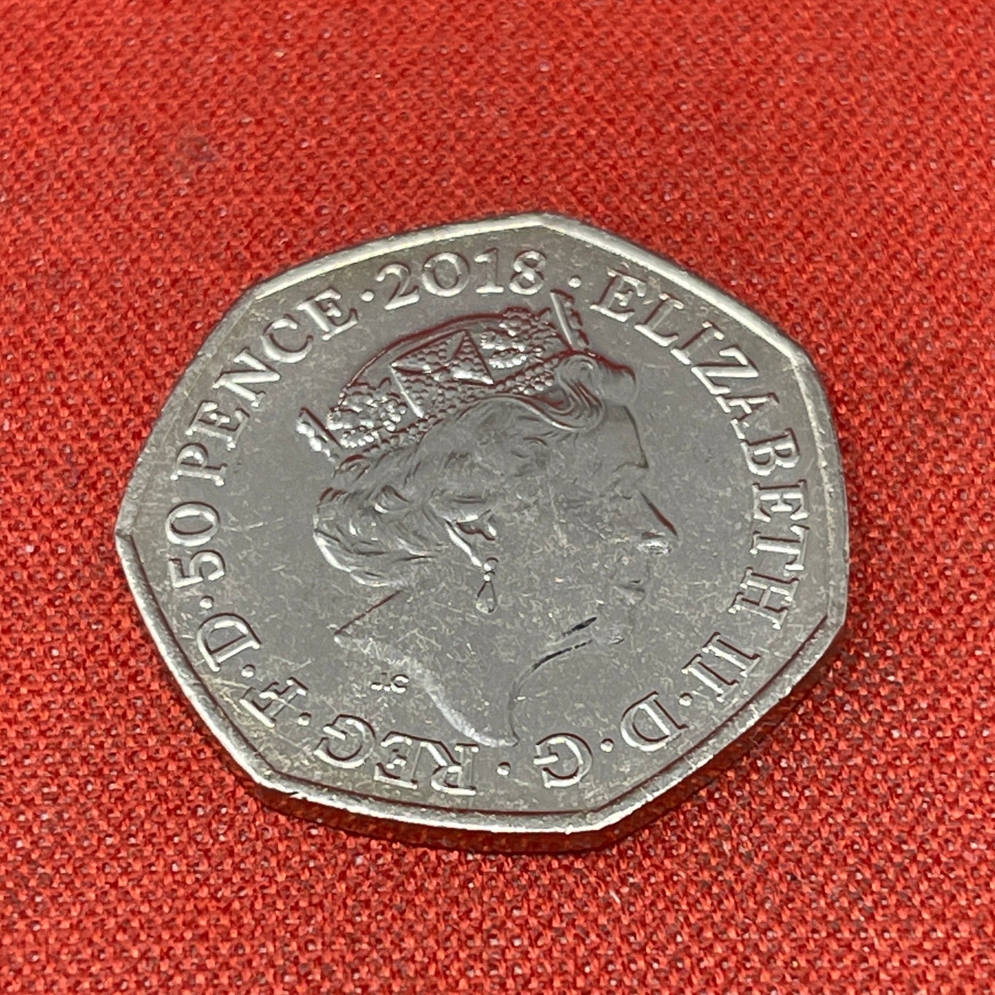 2016 Battle of Hastings 50p Fifty pence Coin Circulated 