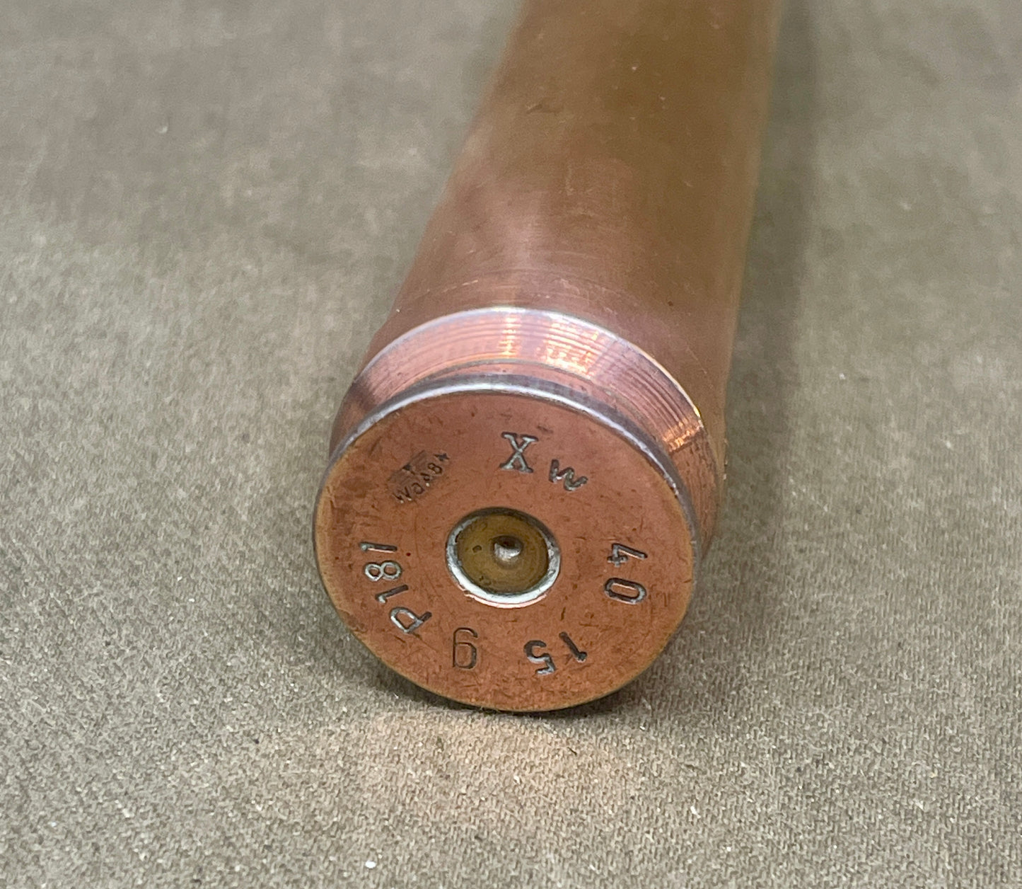 WW2, German, 3.7cm Shell and Flak 18 Shell Casing. Various Dates