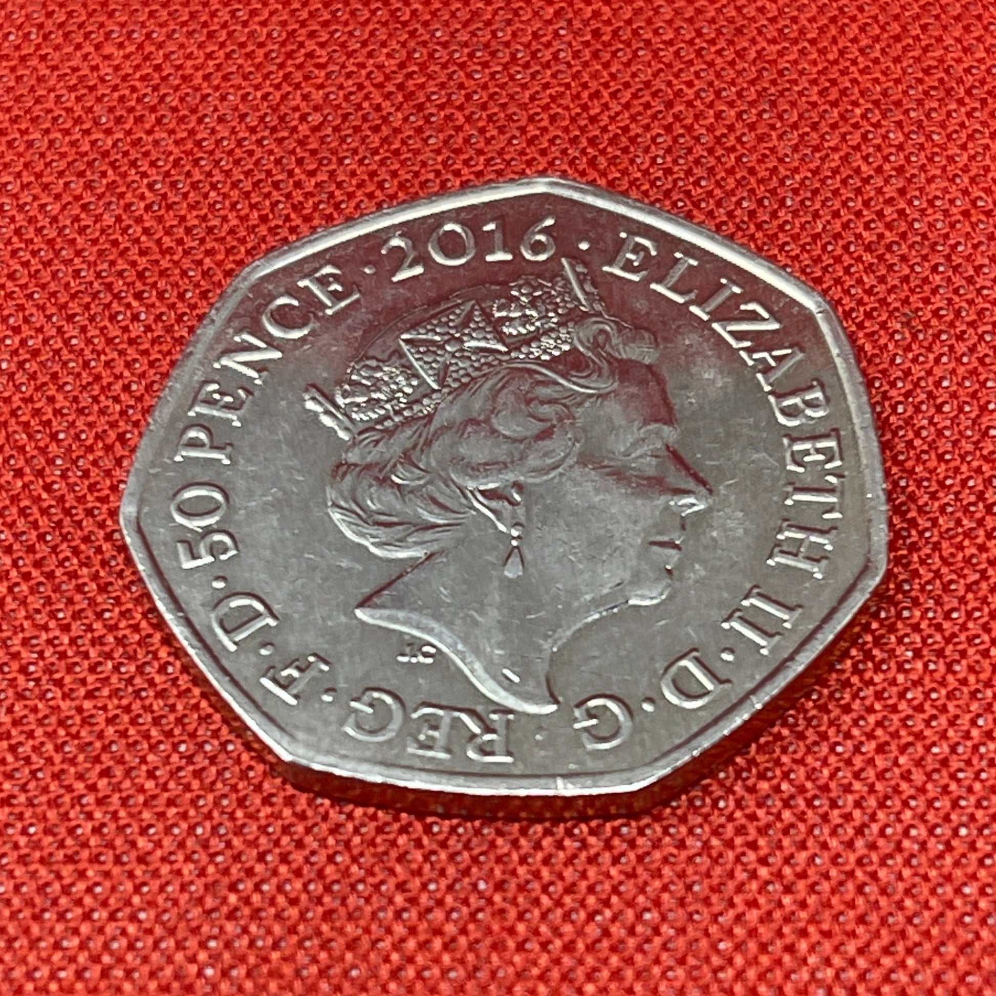 Peter Rabbit 50p Fifty pence Coin Circulated