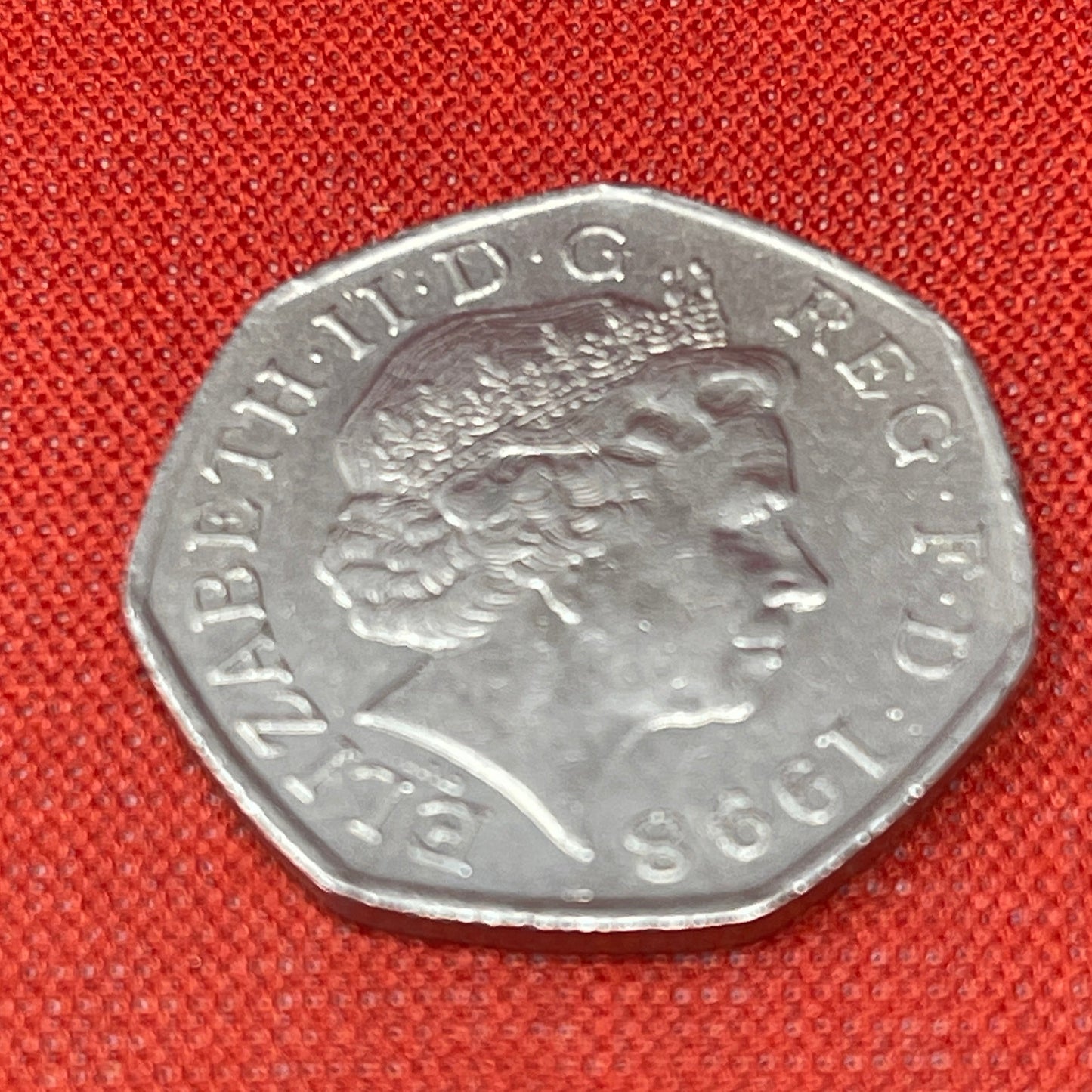 QEII 2013 50 Pence Coin Circulated