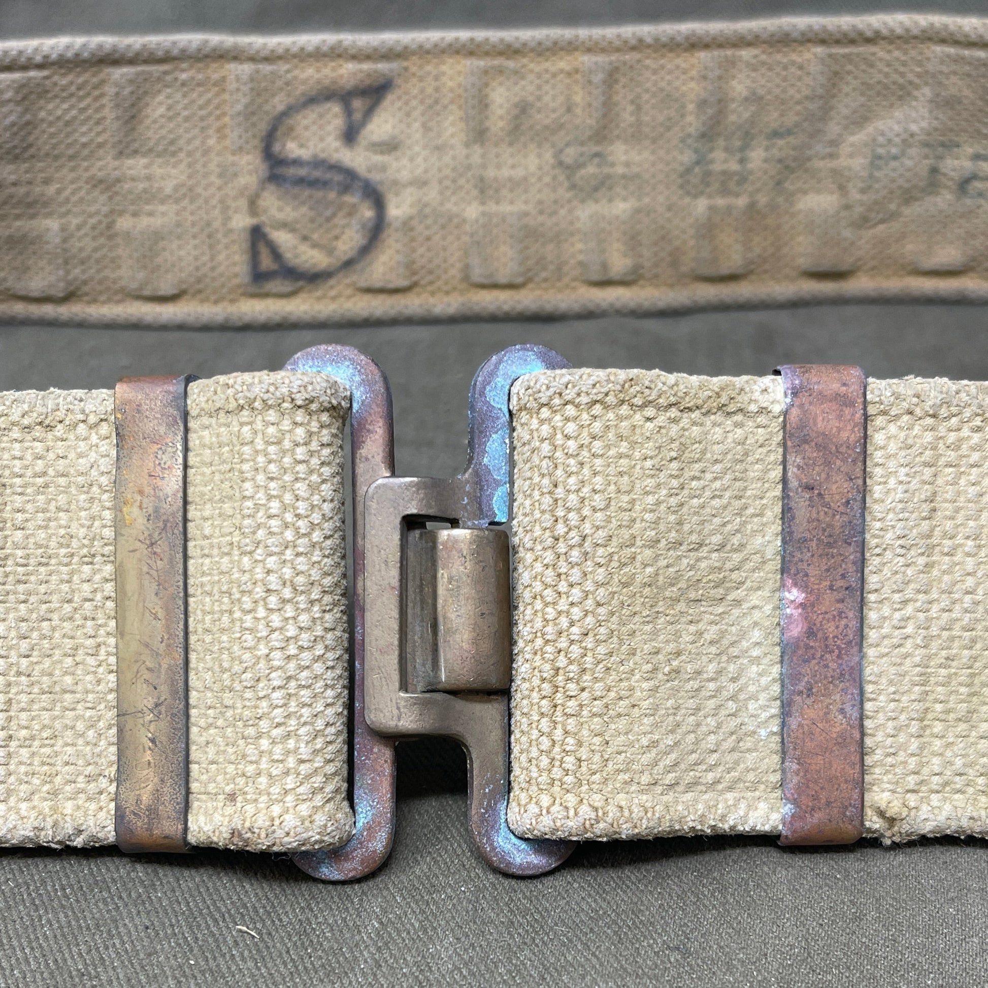 WW2 British 1937 Pattern Webbing Belt