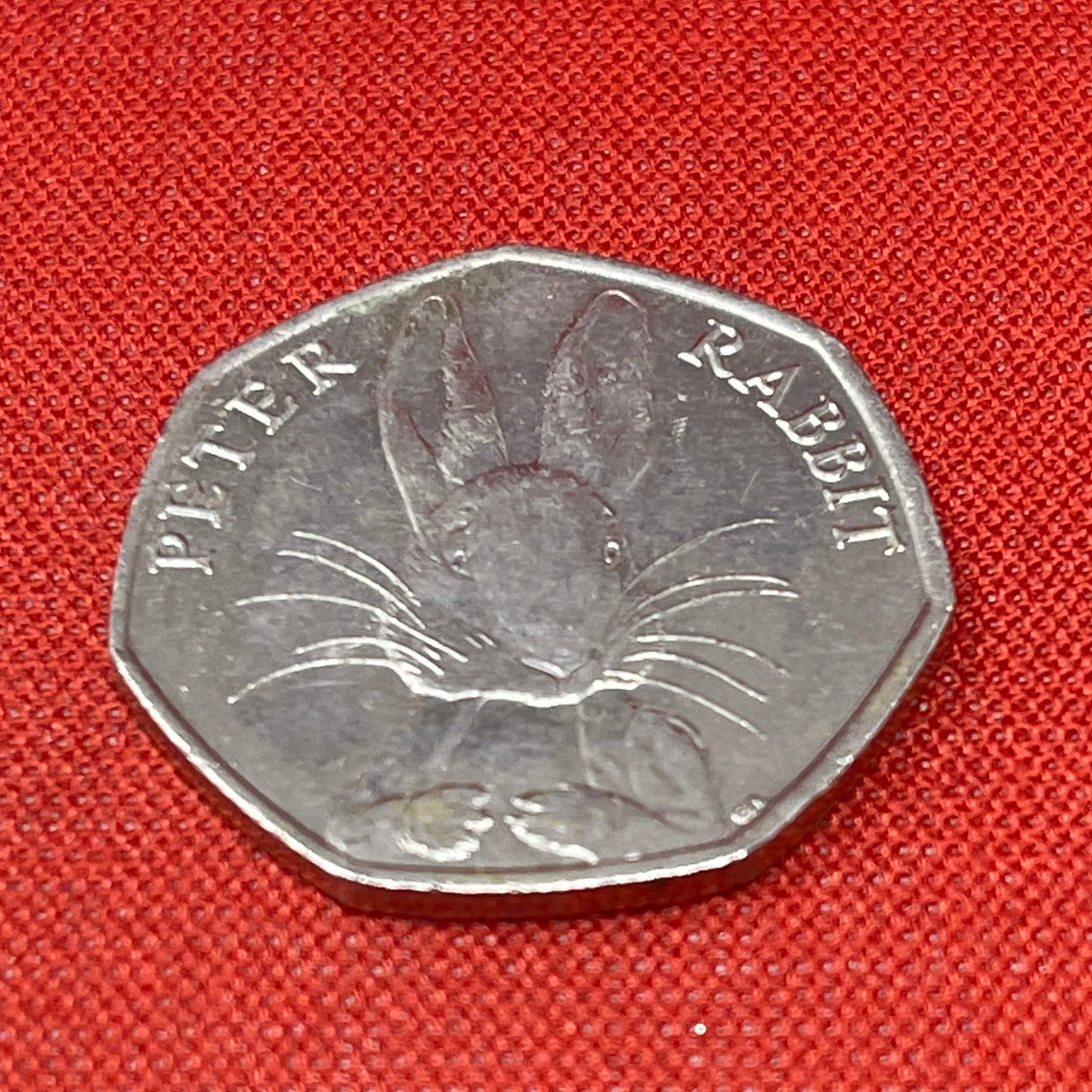 Peter Rabbit 50p Fifty pence Coin Circulated