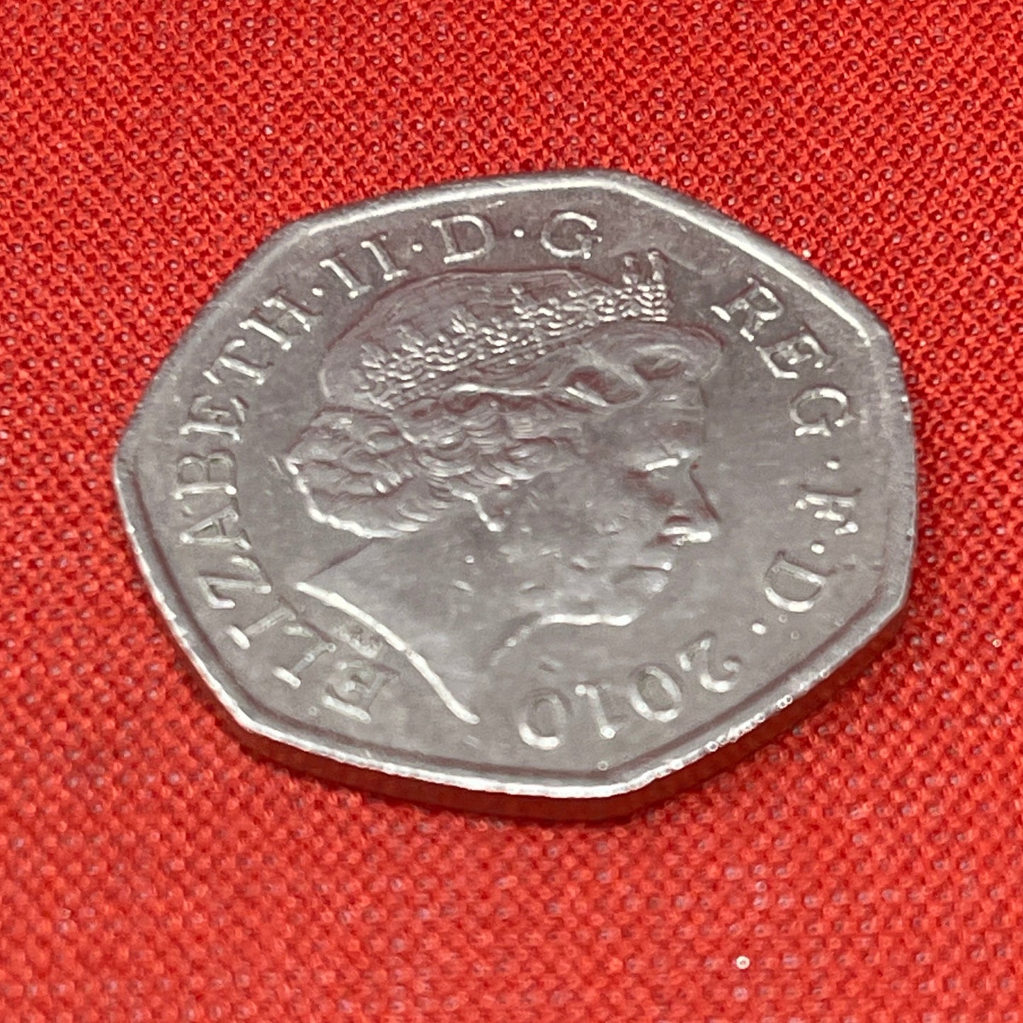 2010 Celebrating 100 Years of Girlguiding 50p Circulated