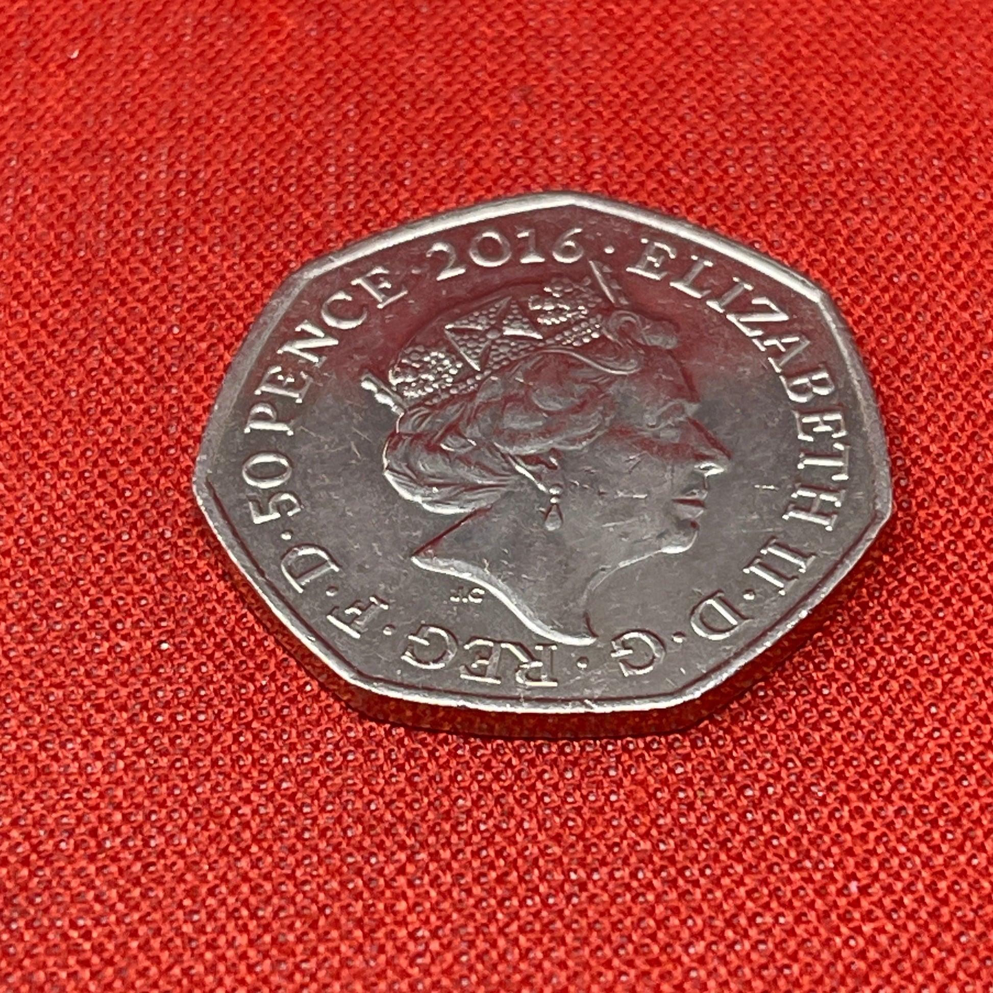 Peter Rabbit 50p Fifty pence Coin Circulated