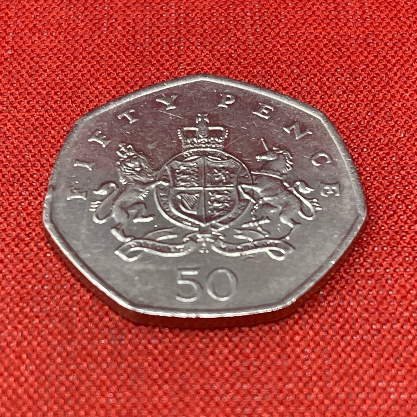 QEII 2013 50 Pence Coin Circulated