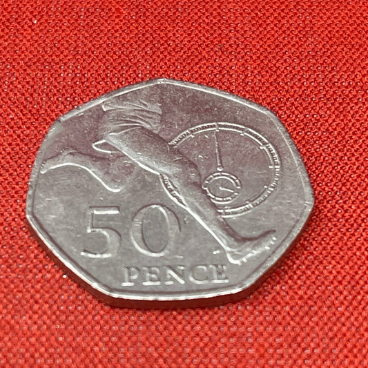 2004 Roger Bannister 50 Coin Circulated