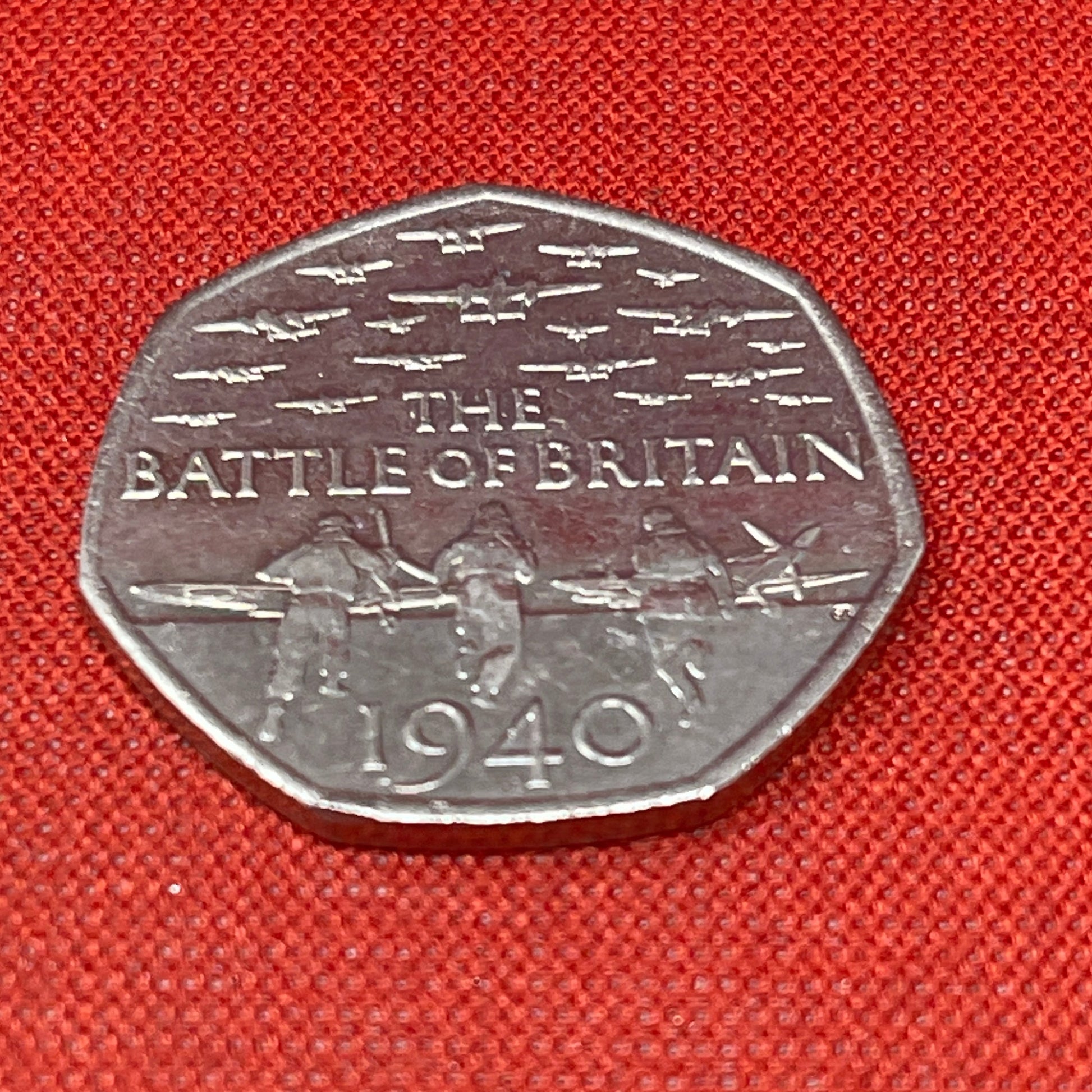 2015 50p Coin "BATTLE OF BRITAIN"