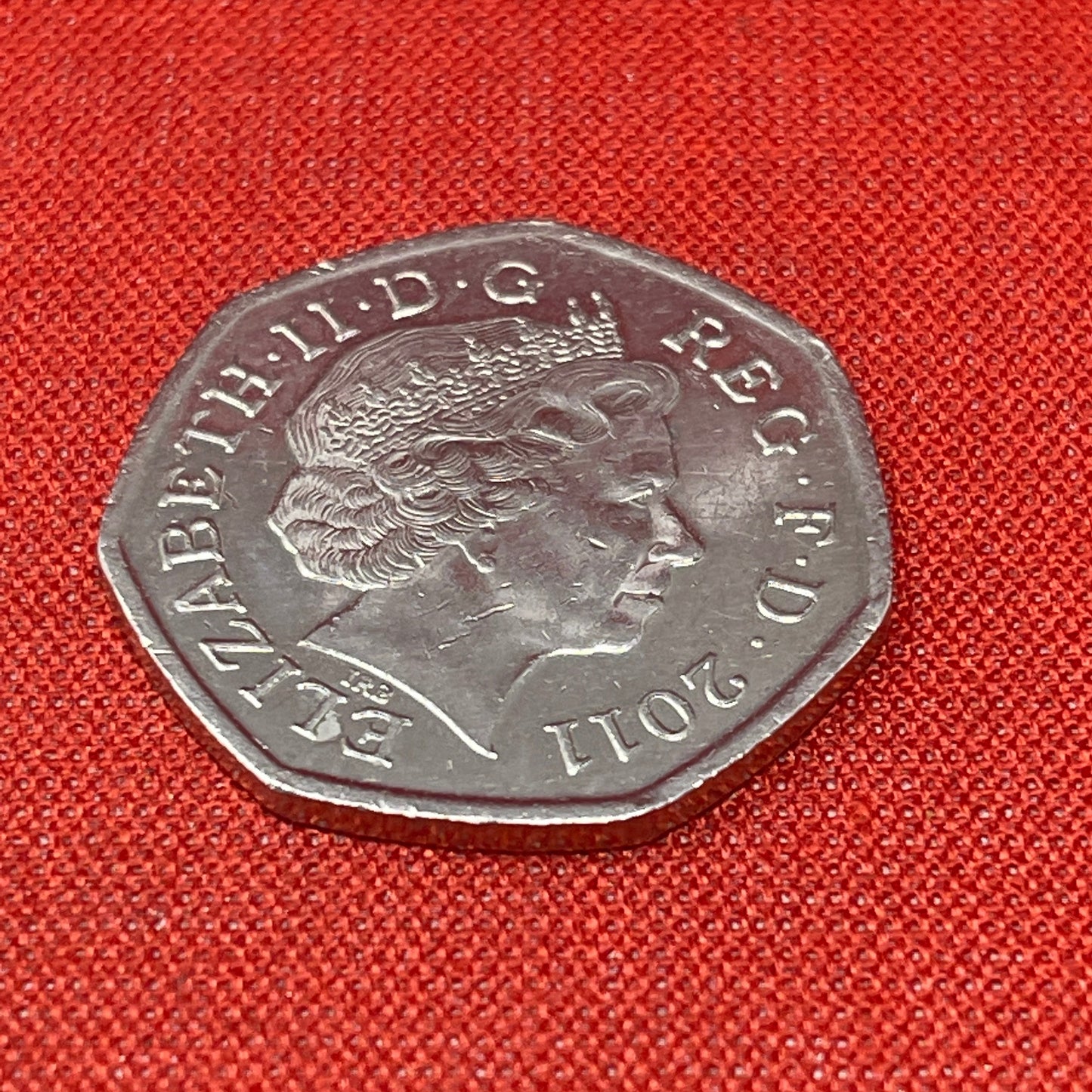 Official Olympic London 2012 Table Tennis 50p