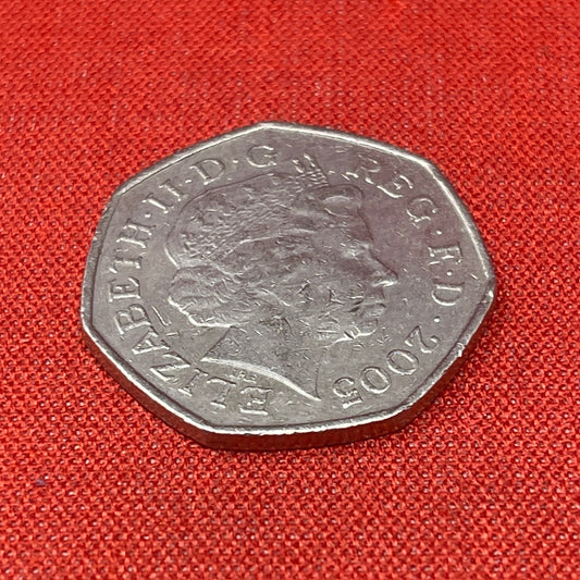 Plural of Penny 50p and the Saxon 50p.