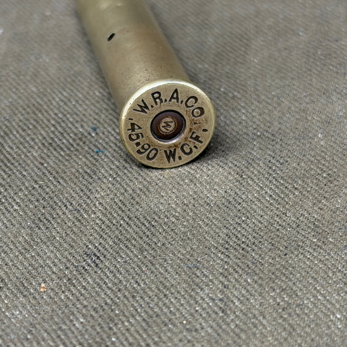 Original Winchester .45-90 WCF W.R.A.Co. Cartridge – Copper Jacket Bullet – INERT