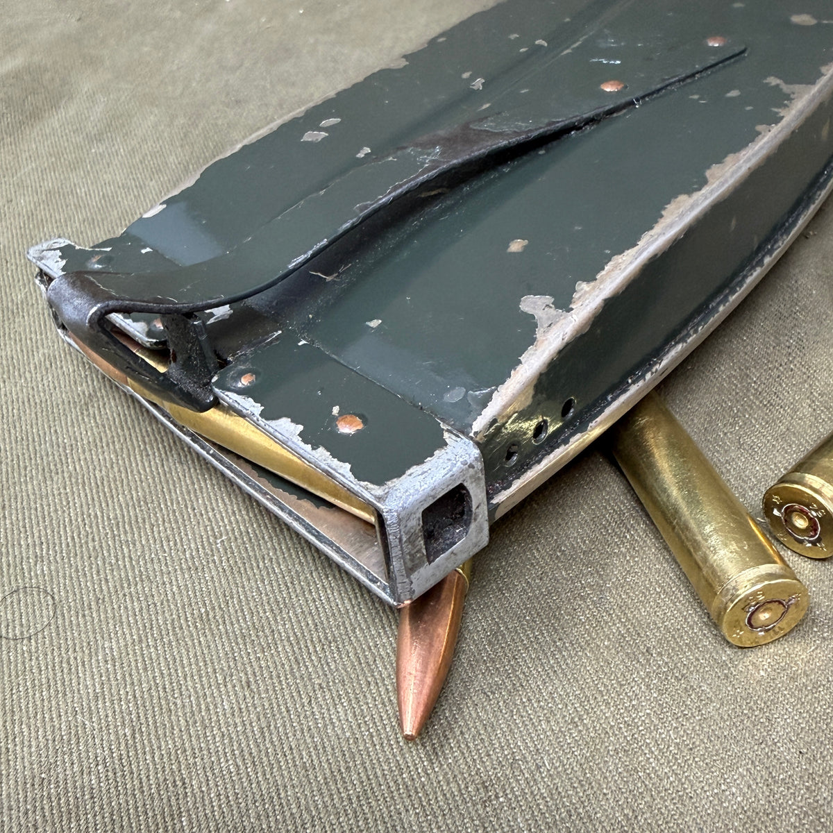 Original Madsen LMG 7.92×57mm Mauser 30-Round Magazine – Rare