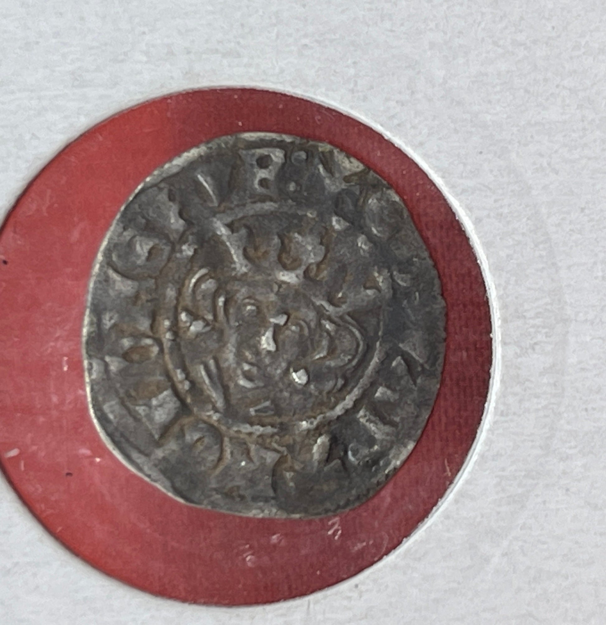 English Silver Hammered Coin