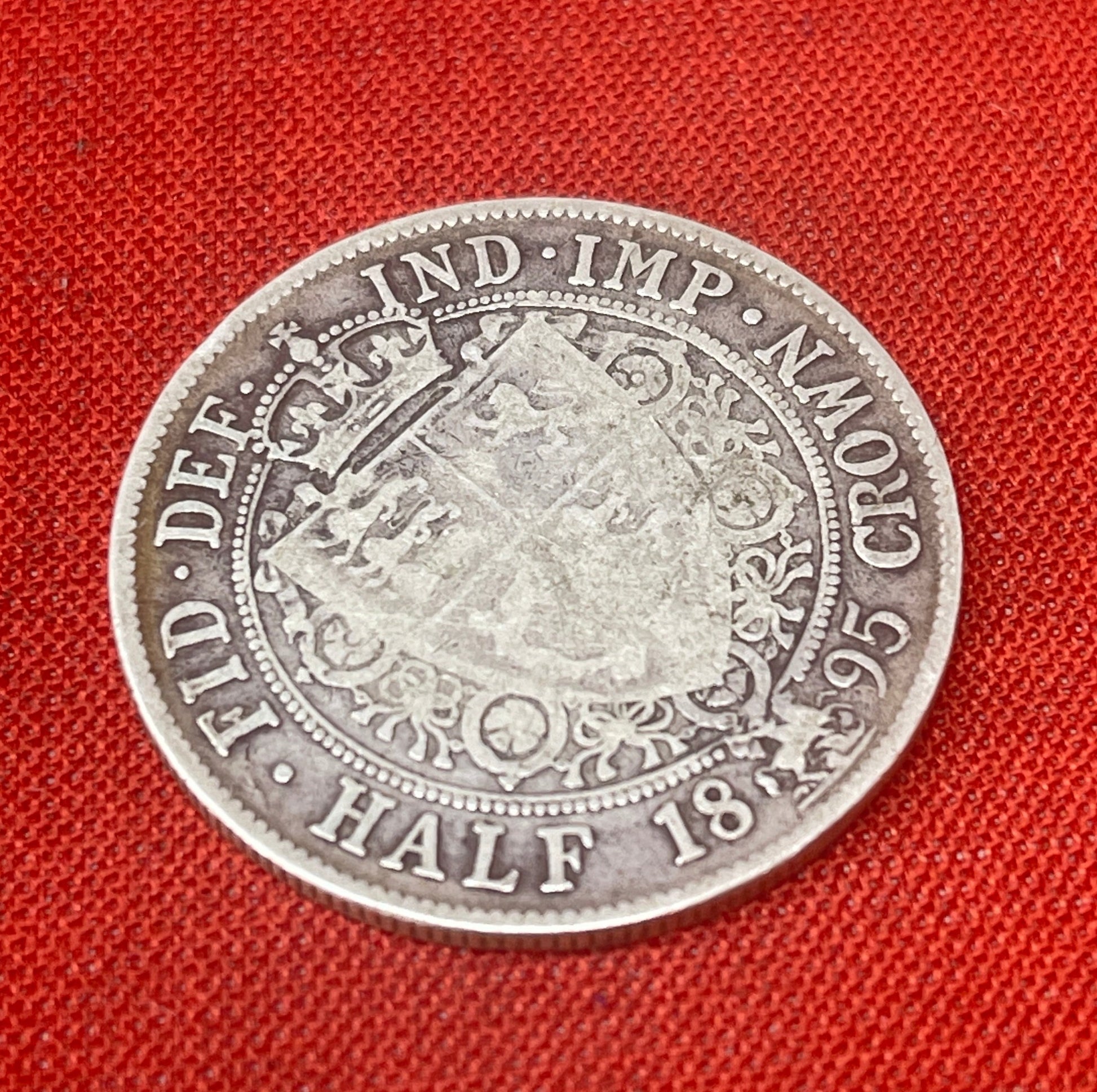 Queen Victoria 1895 Half Crown