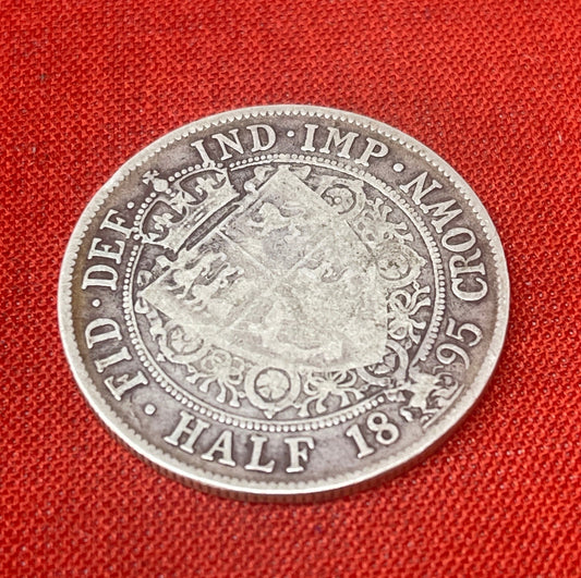 Queen Victoria 1895 Half Crown