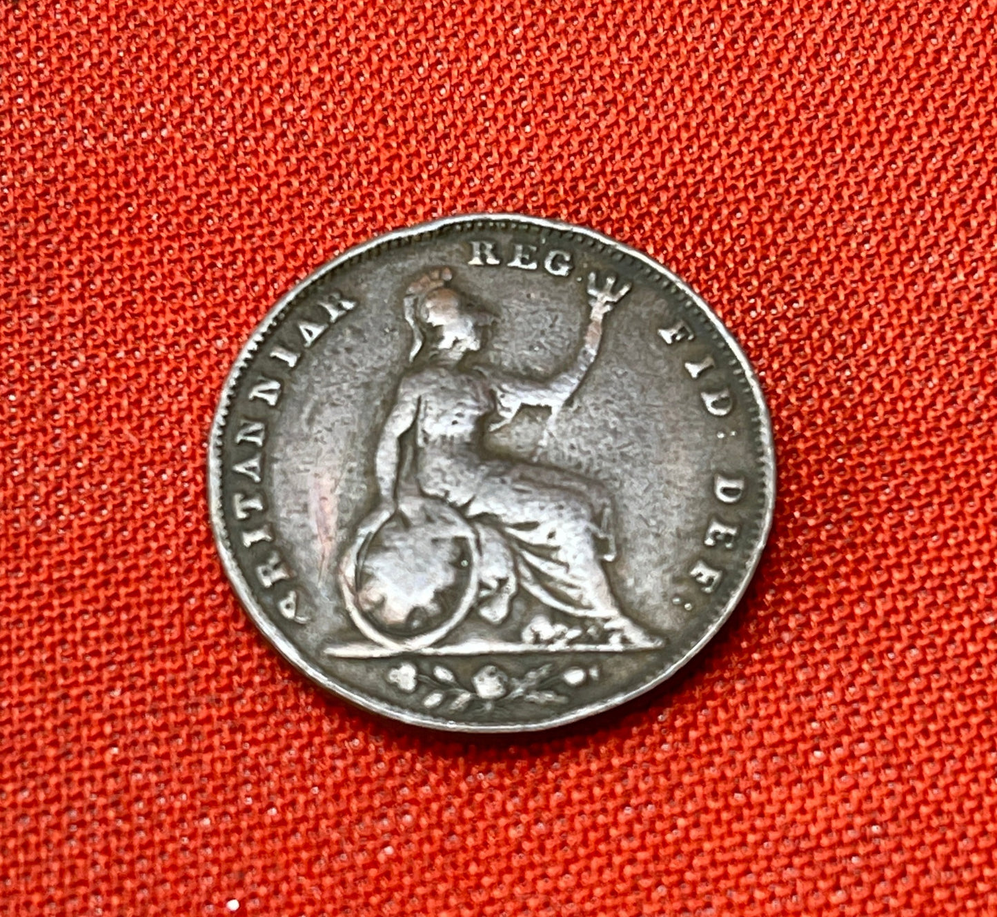 Queen Victoria Farthing 1848