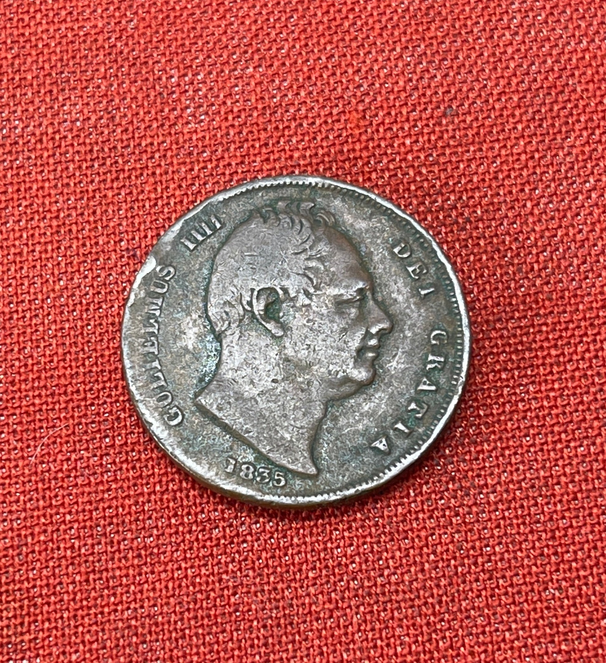 King George II Farthing 1835