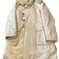 Swedish Army Canvas and Sheepskin Coat Labled SPAA Helmslojd Akta Chromnappa, Crow And PS To Flap