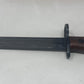 The No. 5 Bayonet was the bayonet used with the No 5 Lee-Enfield which is nicknamed the "Jungle carbine ". The bayonet was a blade which marked a return of the British Army to using blade type bayonets like the Pattern 1907 bayonet instead of socket bayonets such as the No. 4 Bayonets used on the No. 4 Lee-Enfield.