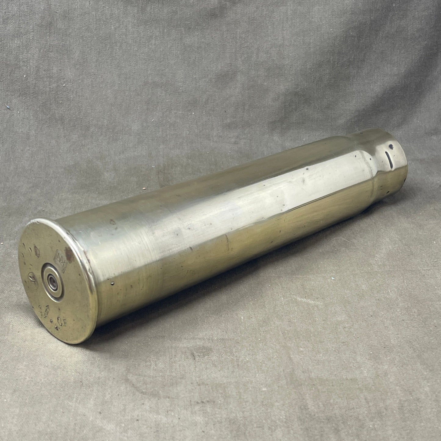 British 6 PR Brass Shell Case Kynoch