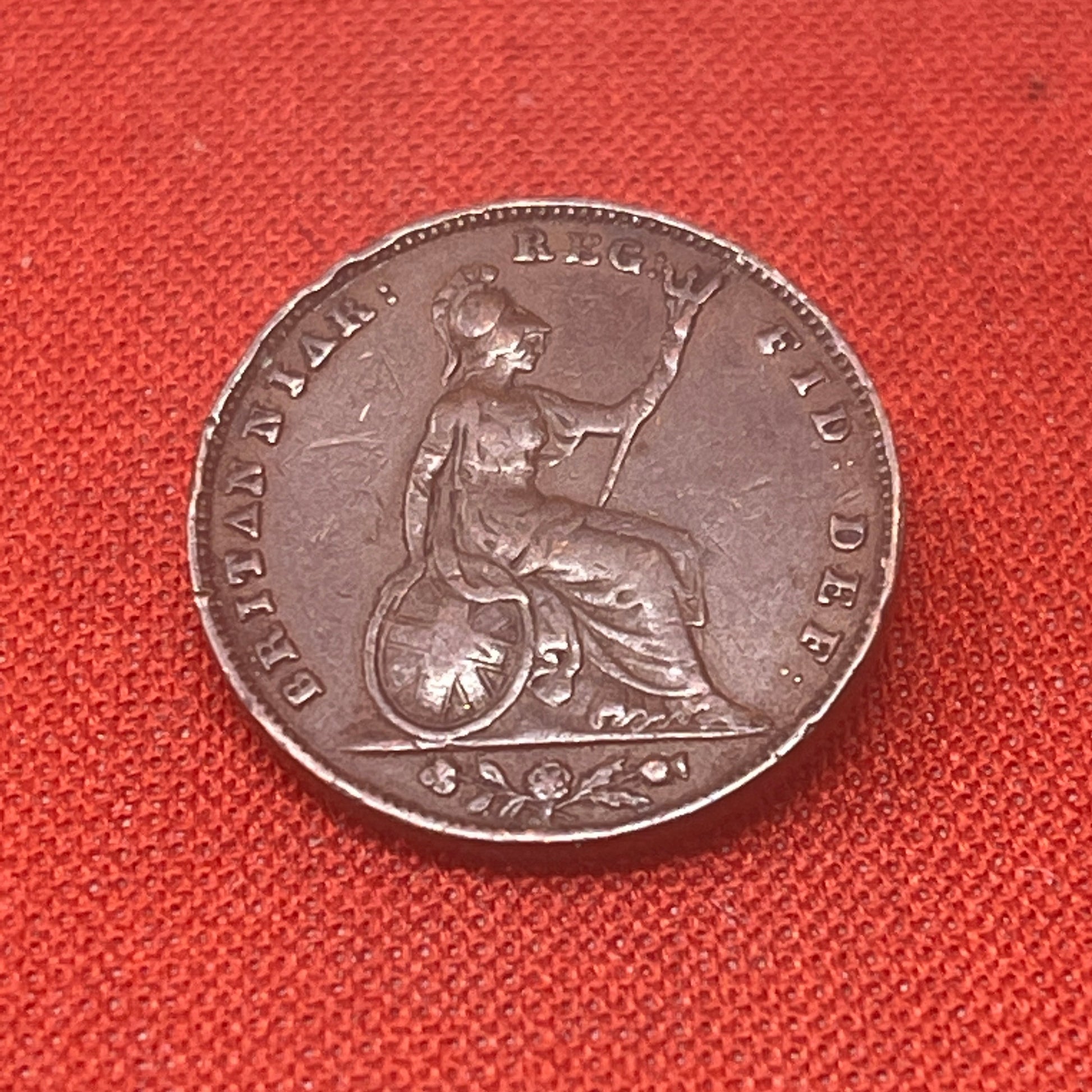 Queen Victoria Farthing 1857