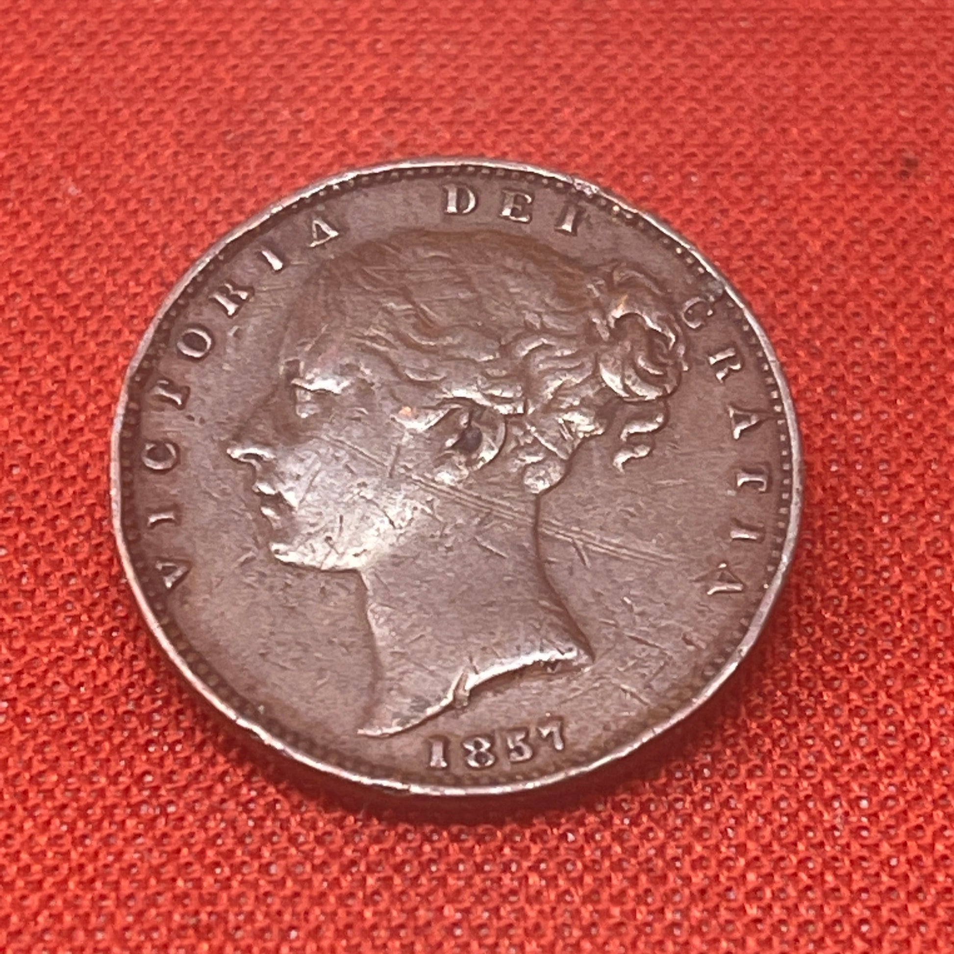 Queen Victoria Farthing 1857