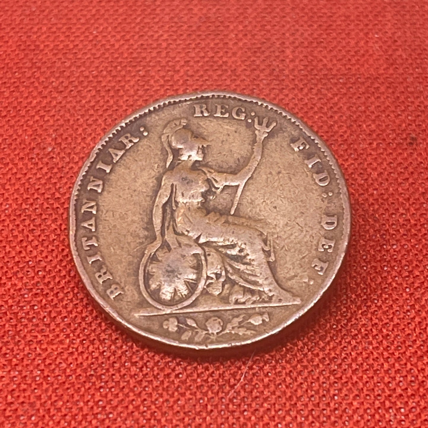 Queen Victoria Farthing 1857