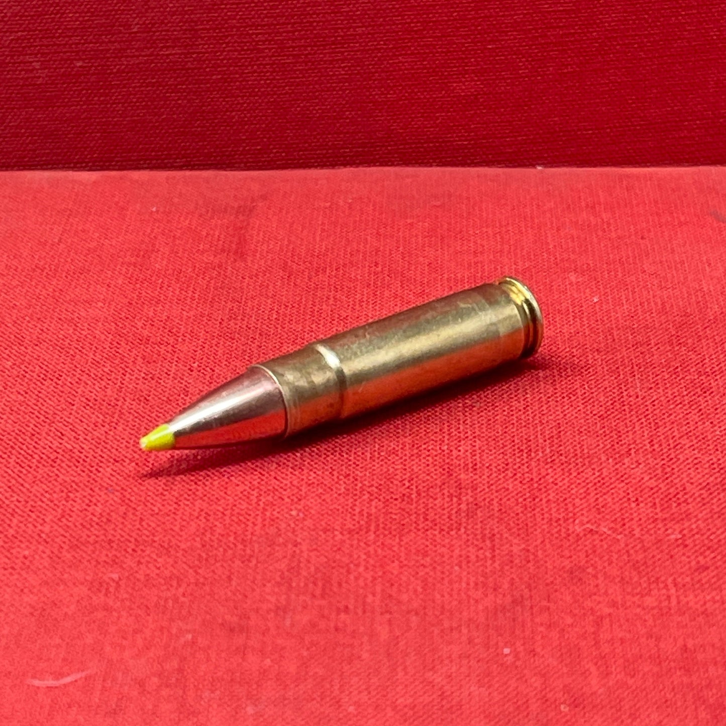 Explore the detailed and safe .300 BLK INERT Round, perfect for training, display, and educational purposes. Ideal for collectors and firearm enthusiasts seeking a realistic, non-functional replica