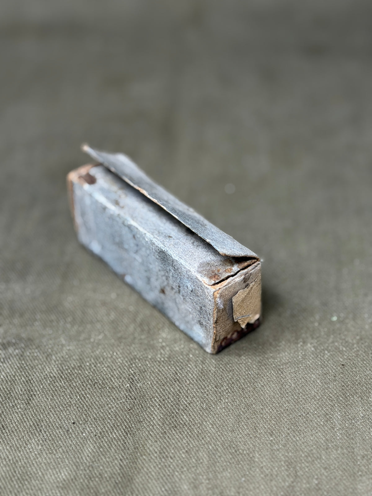 Rare WWI German 1918 9mm Pistolenpatrone 08 – Original 16-Round Packet – Inert