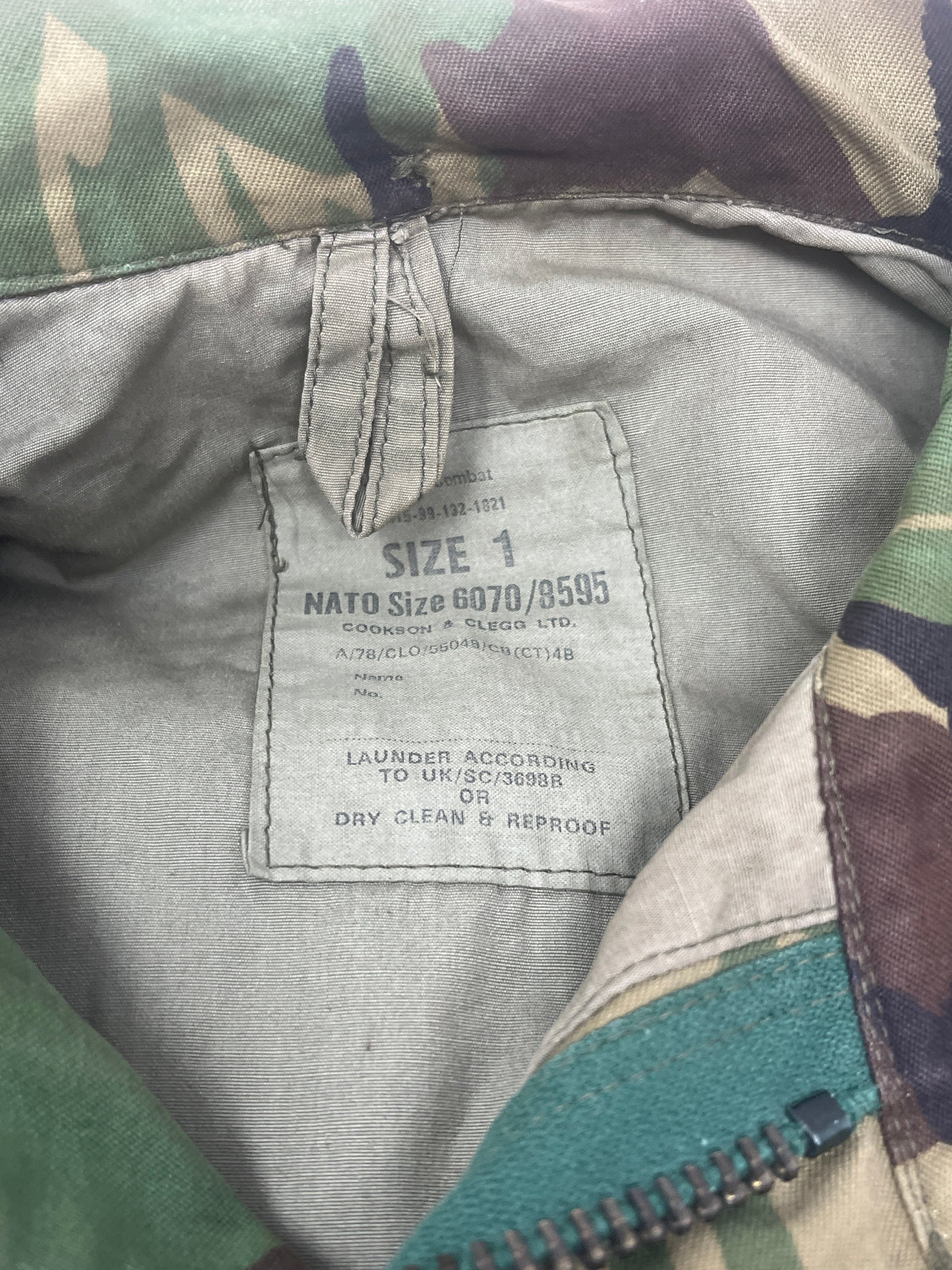 Smock, Combat Dress, 1968 pattern (DPM): British Army