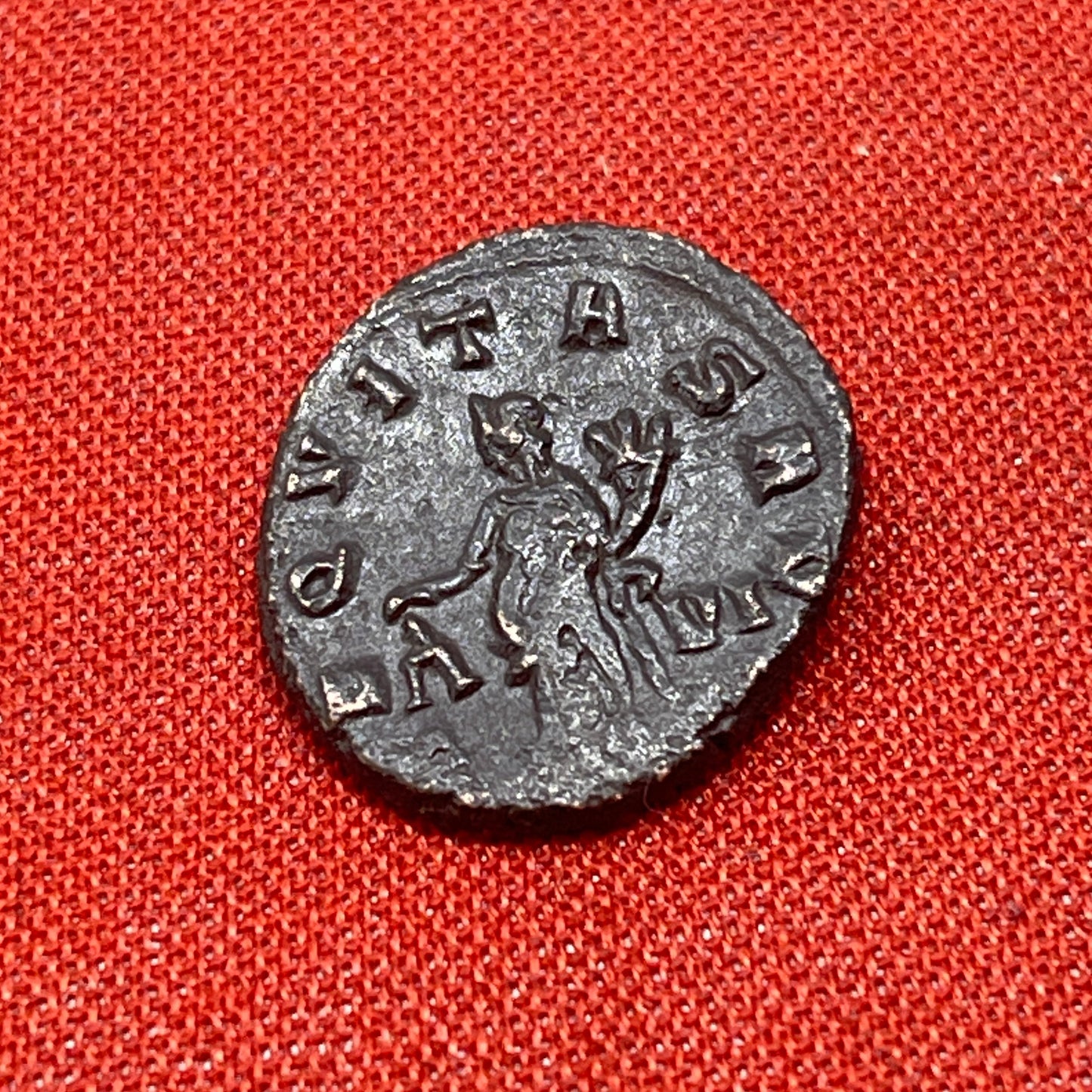 Roman Empire Antoninianus Gallienus. 253-268 AD. Uberitas