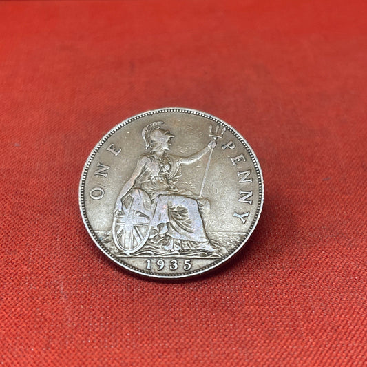 Explore the historical significance of the King George VI One Penny coin, minted from 1937 to 1952. Ideal for collectors and history enthusiasts seeking an authentic piece of British numismatic heritage.