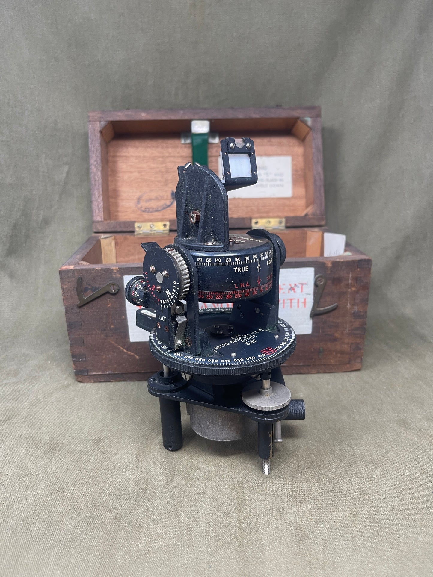 Royal Air Force WWII RAF Bomber Aircraft  ASTRO MK II Compass