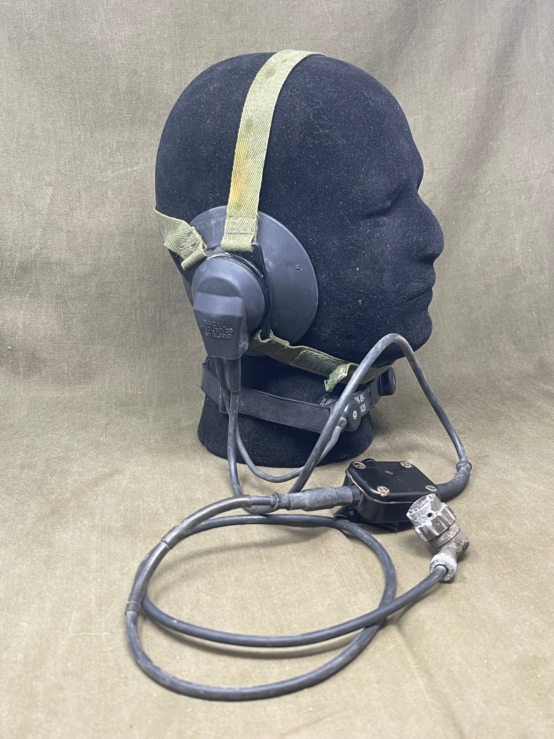 PRC 349 Military Radio Headset – Surplus Stock in Good Order