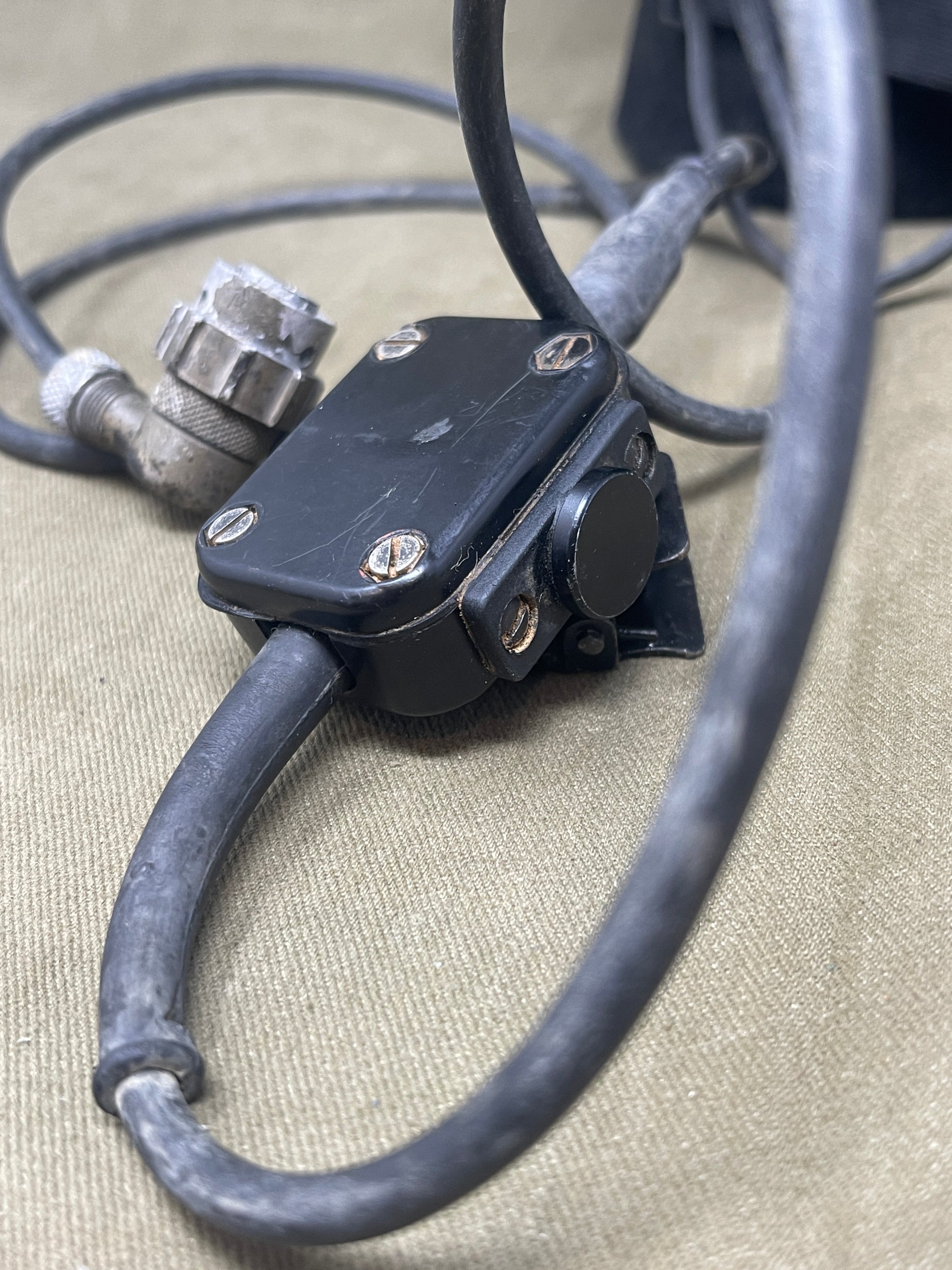 PRC 349 Military Radio Headset – Surplus Stock in Good Order