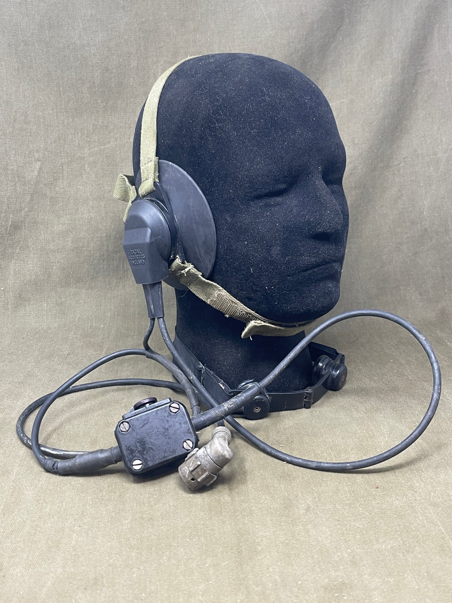 PRC 349 Military Radio Headset – Surplus Stock in Good Order