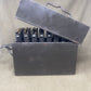 Authentic WW2 German MG13 magazine ammo box with 8 original MG13 magazines and 5 inert 7.92mm rounds. All items stamped with Waffenamt and dates. Excellent condition.