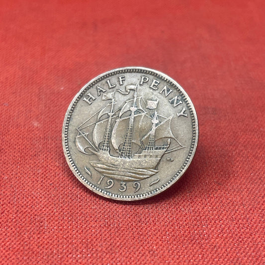King George VI 1939 Half Penny