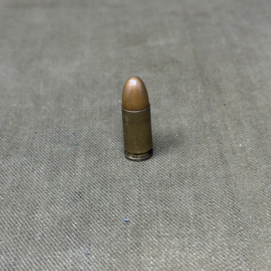 Original WW1 German 9mm Parabellum Cartridge – DWM K 6 1916 – Inert