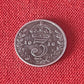 George V, Threepence 1916 (.925 Sterling Silver) Fine