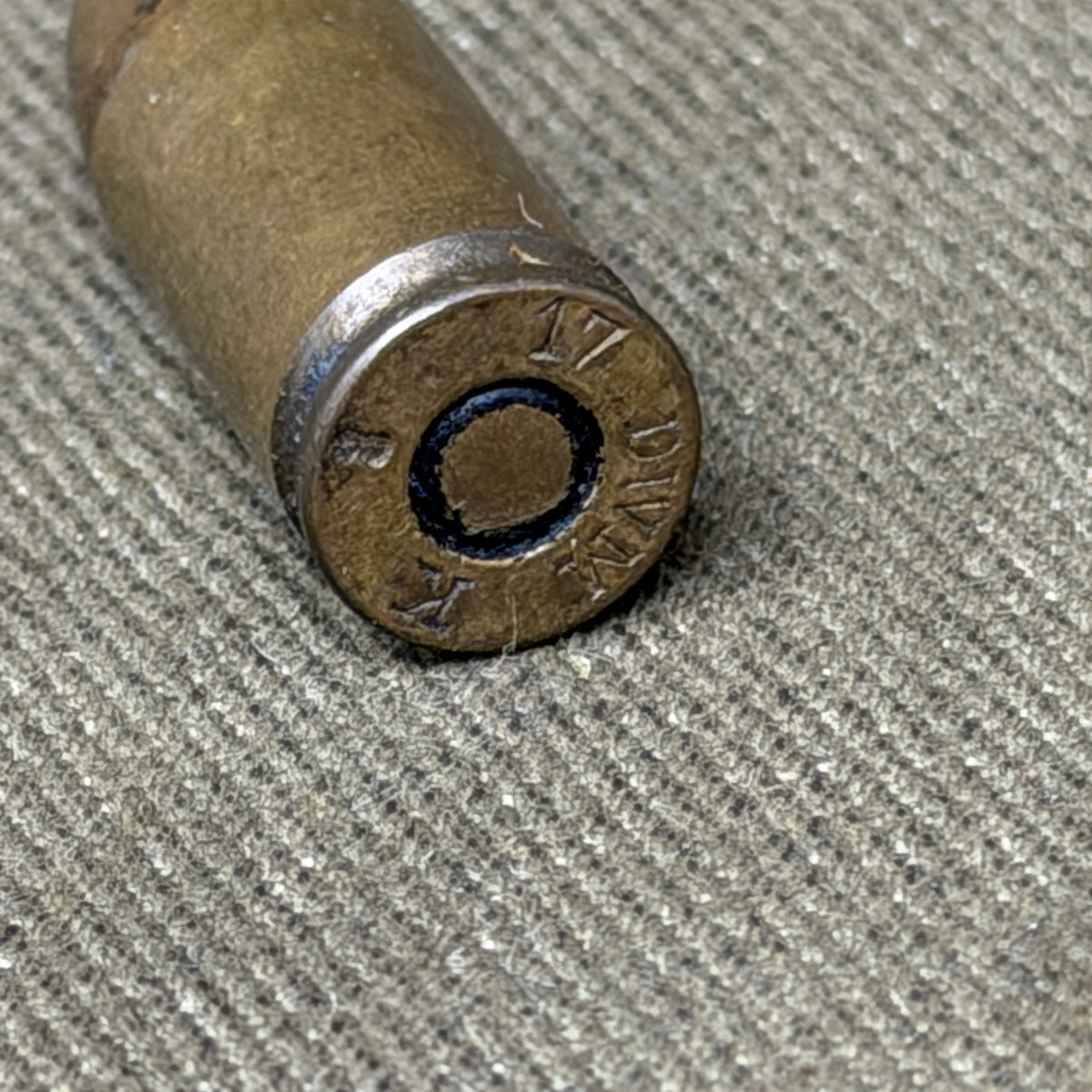 Original WW1 German 9mm Parabellum Cartridge – DWM K 1917 – Inert