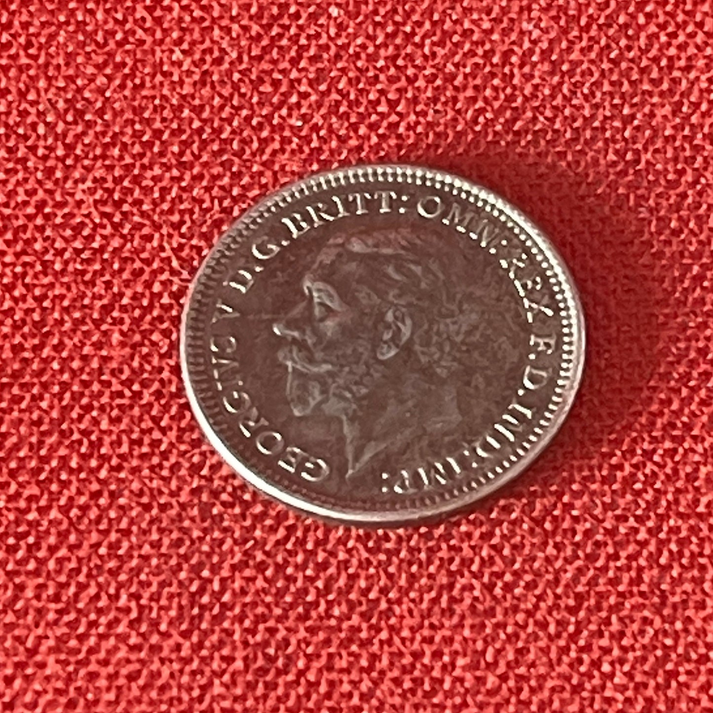 George V, Threepence 1916 (.925 Sterling Silver) Fine